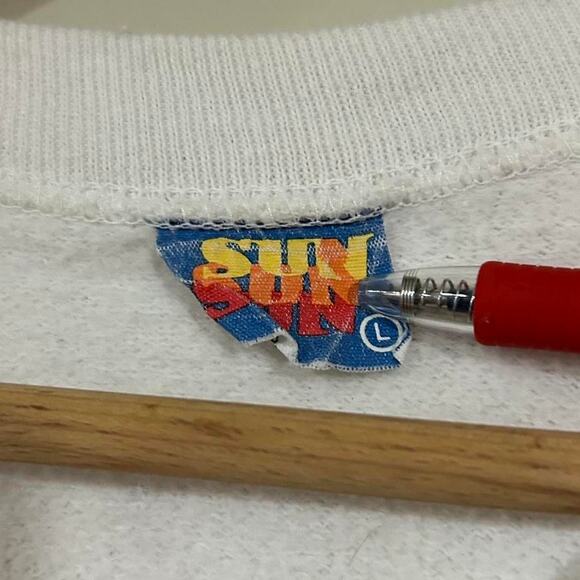 Vintage Mechanic Cartoon Graphic Crewneck Sweatshirt - Picture 3 of 3